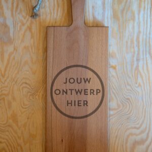 9 Borrelplank rechthoek groot 49 x 17 cm zonder sapgeul
