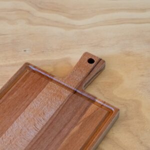 MDC02964 Borrelplank rechthoek 38 x 20 cm met sapgeul
